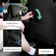 thumbnail image 5 of For 2018-2022 Honda Accord Sport | Sport SE | EX | EX-L | Touring FH Group Waterproof PU Leather Custom Fit Car Seat Covers Front Set - Black, 5 of 5