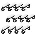 thumbnail image 4 of 12Pcs Nail Cleaning Brush Set For Women Manicurists With Handle Lightweight Portable Simple Design, 4 of 5