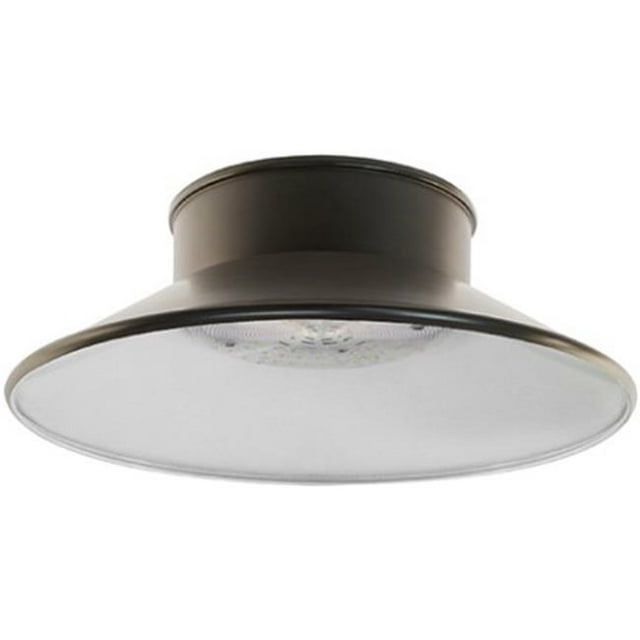 LED Ceiling Fixture, Bronze, 60-Watt, 12-In. -S12CMRF/850/BZ
