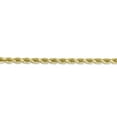 thumbnail image 3 of 10K Yellow Gold 4mm Handmade Diamond Cut Rope Chain 24 Inch, 3 of 6