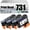Combo Pack, variant on 731 P2V27A Print Head, Compatible for HP DesignJet T1700 T1708 Plotter Printers —— High Print Volume with Chip