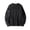 Black-2, variant on Men's Long Sleeve Sweater Vintage Y2k Ripped Crew Neck Knit Baggy Pullover Tops Casual OversIzed Jumper Knitwear