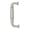 Brushed Nickel, variant on 8" CTC Door Pull without Rosette - Polished Brass
