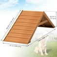 thumbnail image 2 of Dogs Agility Course Backyard Set, Wooden Dog Agility A-Frame, Non-Slip Dog Agility Equipment,104" x 30" Large Size-Ideal for Dog Agility Course Indoor and Outdoor, 2 of 6