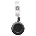 thumbnail image 3 of 3Pz Sostenedor de Carrete Retractil YOYO Clip Boton de Encaje Llave de Tarjeta de Identificacion Negro, 3 of 8