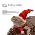 thumbnail image 3 of Reptile Christmas Costume, Adjustable Warm Soft Machine Washable Reptile Hat Scarf  For Lizard, 3 of 8