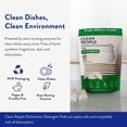 thumbnail image 5 of Clean People Dishwasher Detergent Pods - Lemon, 60 Pack - No Residue, Sparkling Clean, 5 of 9