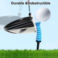 thumbnail image 2 of Golf Tees Plastic, Pack of 10 Pcs Soft Rubber Top Golf Tees 3 1/4 Inch Multiple Colors Reduces Friction and side spin, 2 of 9