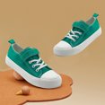 thumbnail image 4 of Toddler Shoes for Girls Boys Low Top Kids Canvas Sneakers Classic Adjustable Strap Casual Shoes Comfy Fashion Running Walking Sneaker Indoor Outdoor, 4 of 6
