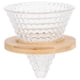 thumbnail image 4 of Gotero De Café De Vidrio Vierta El Filtro De Café Kalita Gotero Sobre El Gotero De Café Filtro De Cafetera De Vidrio Reutilizable Embudo De Goteo De Café Hervidor De Agua, 4 of 7
