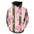thumbnail image 1 of Sudadera con capucha para hombre, diseño de flor de magnolia, de moda, de gran tamaño, con capucha, estilo hip hop, informal, de primavera, de manga larga, genial., 1 of 6