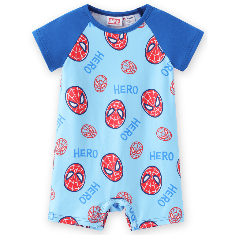 Disney Marvel Spider-Man Baby Romper, 6-9 Months photo 1