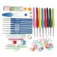 thumbnail image 3 of 1 Set Sewing Needles Crochet Notion Blunt with Plastic Handle Knitting Multi-color Thread Tools Crochets Hooks for Yarn Project, 3 of 9
