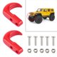 thumbnail image 4 of 2 uds 1/24 de remolque RC actualización grillete de remolque de para Axial SCX24 90081 camiones oruga DIY piezas modificadas Rojo Baoblaze  Gancho de remolque de coche sobre orugas, 4 of 8