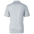 thumbnail image 3 of Men's Cutter & Buck Gray Fresno State Bulldogs Pike Constellation Stretch Polo, 3 of 3