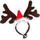 thumbnail image 2 of Adornos de reno de arroz con asta de Navidad, tocado decorativo para pelo de perro y gato (rojo) (1 unidad), 2 of 5