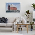 thumbnail image 3 of Stupell Industries Rustic Lodge End Of The Field Cottage Gray Framed Giclee Art, 24 x 16, by Nathan Larson, 3 of 8