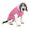 thumbnail image 5 of Pet Life ® Active 'Pull-Rover' 4-Way Stretch Sleeveless Fitness Yoga Dog T-Shirt Hoodie, 5 of 12