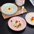 thumbnail image 4 of 4Pcs Household Food Serving Dish Serving Plate Reusable Pasta Plate Western Food Plate, 4 of 9