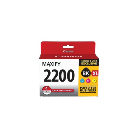 UPC: 0660685127999 | Canon PGI 2200XL Black/Color Ink Cartridges High Yield/Standard Yield 1244239