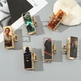 thumbnail image 2 of Nuevas pinzas geométricas para el cabello de Metal Star Wars, bonitas pinzas para el cabello de Color dorado para mujer, horquilla, accesorios para el cabello para niñas a la moda, 2 of 4