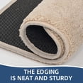 thumbnail image 4 of Bathroom Rug, Soft Absorbent Bathroom Mat and Bath Mat, Premium Microfiber Shag Bath Rug Machine Washable Blue,20" x 32", 4 of 7