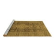 thumbnail image 2 of Ahgly Company Machine Washable Indoor Rectangle Abstract Brown Modern Area Rugs, 4' x 6', 2 of 4