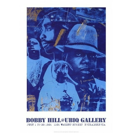 Biggie & Tupac (UBIQ Gallery) Poster Print by Bobby Hill (14 x (Tupac And Biggie Best Friends)