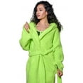thumbnail image 2 of Lay-z Chic Women's Sherpa Robe Cute Sleepwear Cozy Fluffy Pajama 1 PC Pj Soft Cute PJ's, 2 of 6