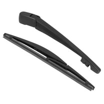 Unique Bargains Black Rear Windshield Wiper Blade Arm Set 255mm 10 Inch for Honda HR-V 2014-2017