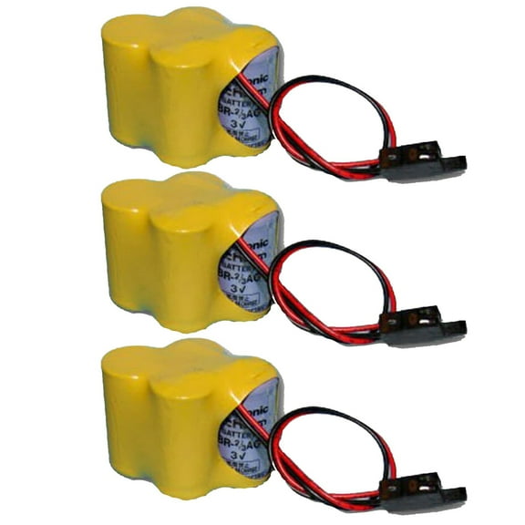 3pc Allen Bradley Emergency Lighting Compatible with Battery for A98L-0031-0025