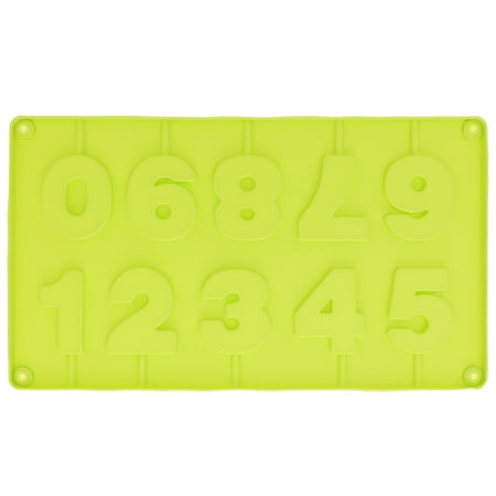 

Etereauty Mold Number Silicone Molds Chocolate Pendant Resinbaking Cake Decoratingcasting Numerals Hanging Moulds Dessert Mould