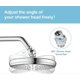 thumbnail image 2 of Shower Head Swivel Ball Adapter, All Metal Adjustable Shower Arm Extension, 2 of 5