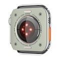 thumbnail image 3 of Allytechgroup for Apple Watch Series 10 11 46mm Metal Case Men, Rugged Protective Bumper [Turn iWatch into Ultra 3/2/1 Look] with Back Cover, Upgrade Stylish Protector Cover 46 mm,Silver, 3 of 4