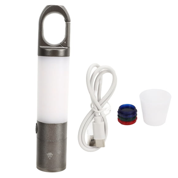 Linterna LED recargable superbrillante, luz de trabajo LED, luz magnética para tienda de campaña, linterna multifuncional para acampar.