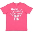 thumbnail image 3 of Inktastic My Best Friend is My Tia with Hearts Youth T-Shirt, 3 of 5