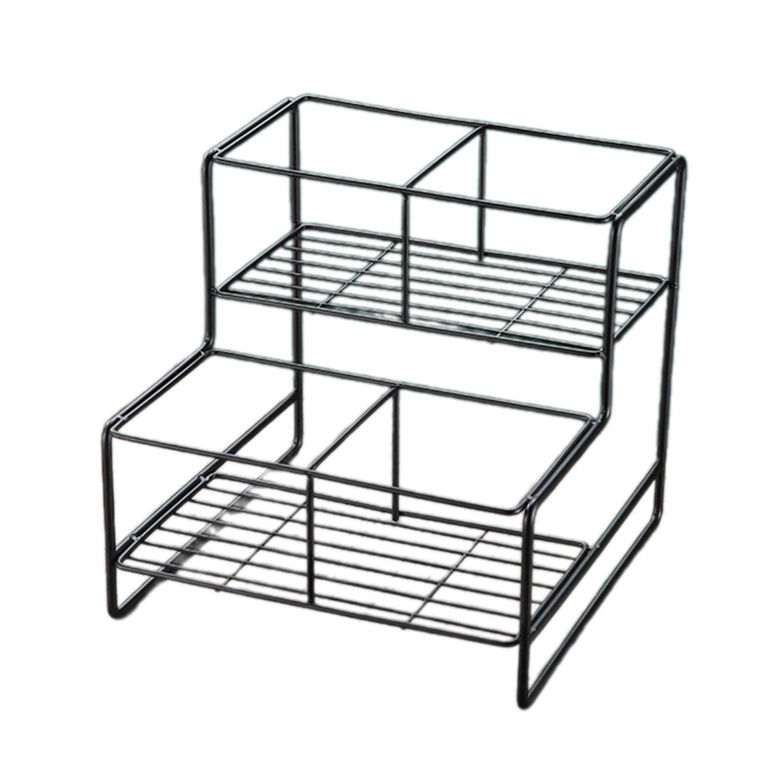 Fiocias Coffee Syrup Rack Organizer, Coffee Syrup Dispenser, Spice Rack, Dressing Bottle