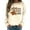 Beige, variant on Womens Sweatshirts Jesus Faith Bible Verse Cute Cross Pumpkin Graphic Printed Sweatshirt Christian Long Sleeve Crewneck Trendy Religious Pullovers Tops Coffee L
