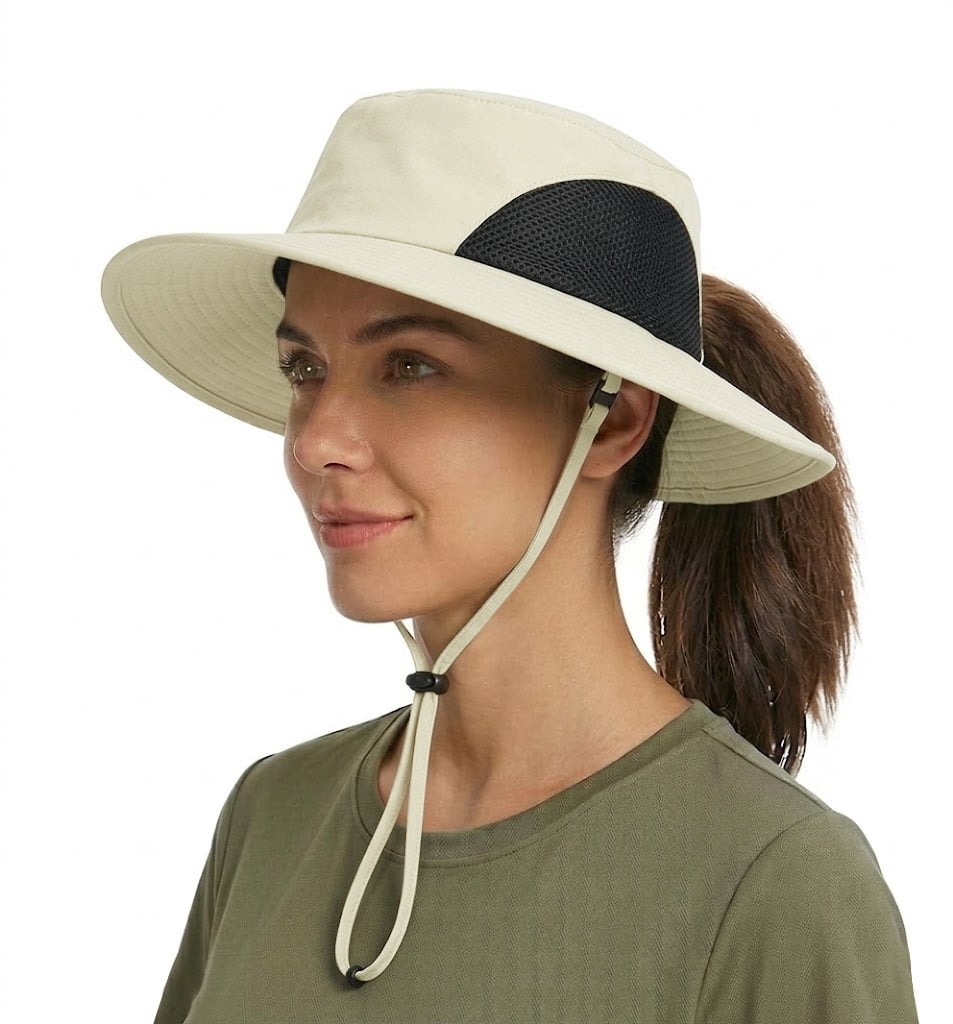 Solaris Sunscreen SPF Hat- UV Protection, Large Full Coverage