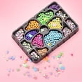thumbnail image 3 of Bracelet Bead Kit DIY - Plastic Jewelry Making Kit Bracelet Making Set for Kids, 3 of 10