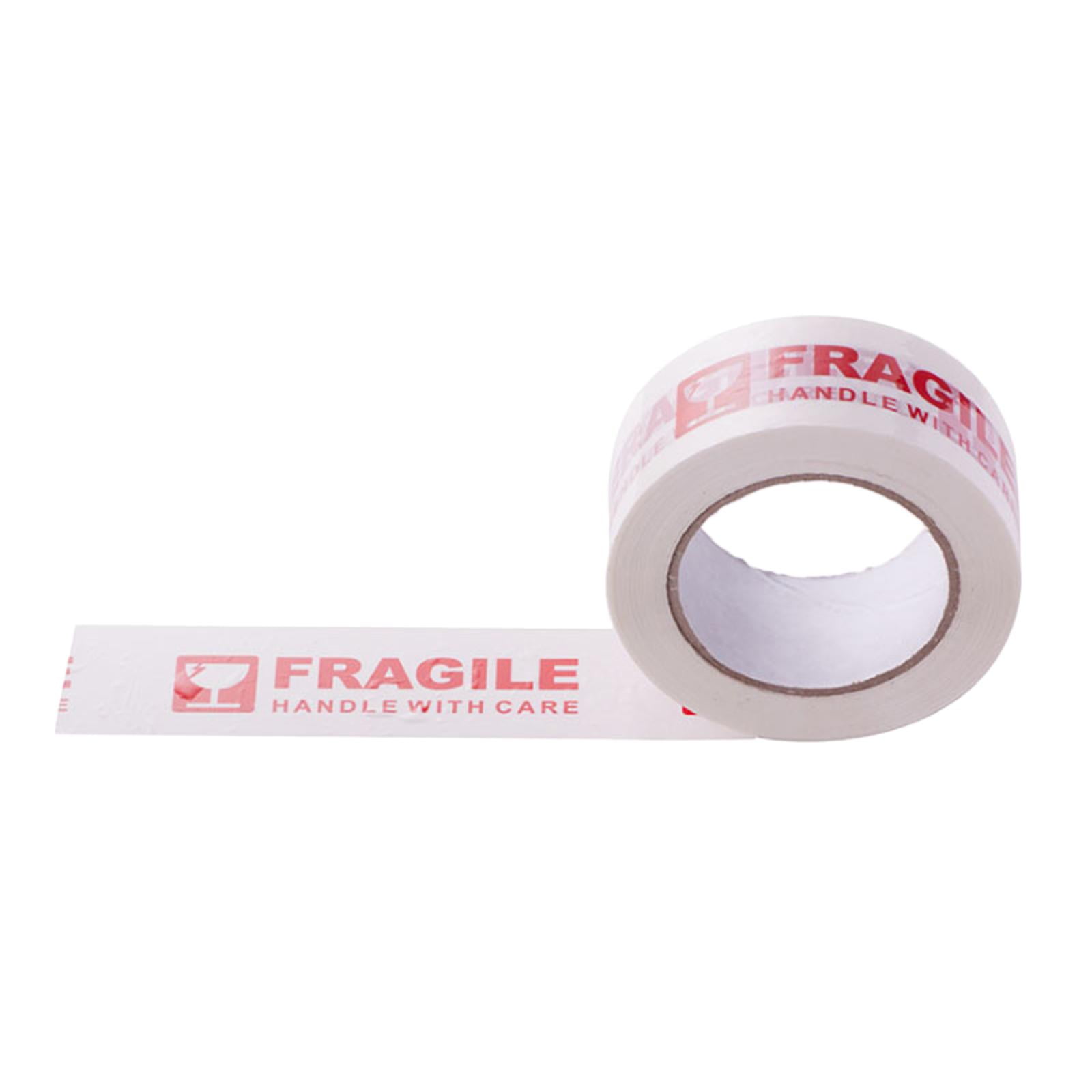 1X Roll Of FRAGILE Strong Parcel Packing Packaging Carton Sealing Shipping Tape 