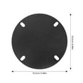 thumbnail image 2 of Raindrops Office Chair Plate Base Replacement Sturdy Steel Chair Base Accessory Chair Replacement Part Replaceable Chair Plate Office Chair Accessory, 2 of 7
