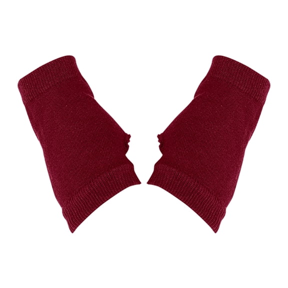 Women's Fingerless Warm Winter Gloves - Combed Cotton, One Size Fits Most