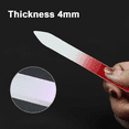 thumbnail image 3 of Set of 20 Professional Crystal Glass Nail Files Manicure Gradient Rainbow Color for Nail polishing, 3 of 5