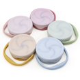 thumbnail image 5 of Taza de aperitivos para bebé con mango de silicona, caja de almacenamiento de alimentos portátil plegable a prueba de fugas, contenedor de aperitivos, taza de suplemento para bebé, 5 of 5
