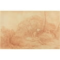 thumbnail image 3 of Alphonse Legros 14x11 Black Modern Framed Museum Art Print Titled - Rest, 3 of 5