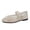 Beige, variant on EKVAHL Women's Polka Dots Mesh Ballet Flats Bowknot Pointed Toe Ballerina Flats Closed Toe Comfortable Casual Work Shoes