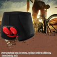 thumbnail image 1 of QJUHUNG High-Performance Mens Cycling Shorts - Stretchy & Ventilated for Breathable Comfort - 3D Gel Padded Seamless Integration Bike Riding Pants for Bicyclists, 1 of 7