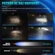 thumbnail image 3 of Faros Led Para Moto H4 9003 Hb2 Ojos De Angel 12v-80v 60w, 3 of 8