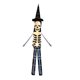 thumbnail image 1 of Decoración de manga de viento de calavera de Halloween, luces decorativas de Halloween, linternas de esqueleto de calavera, 1 of 5